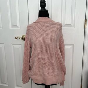 Pink oversized American Eagle sweater